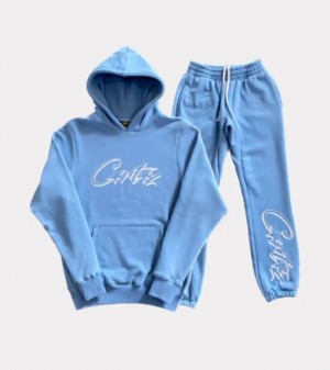 Blue Corteiz Crtz Tracksuits | 3920HISUJ