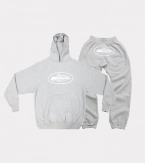 Grey Corteiz Crtz Tracksuits | 5479QRXDU