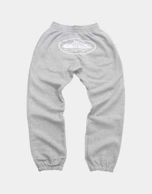 Grey Corteiz Og Alcatraz Joggers | 1867ZNAEV