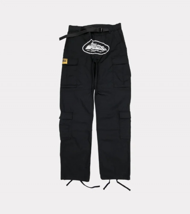 Black Corteiz 4starz Special Edition Guerillazs Cargos | 1937GHJQW
