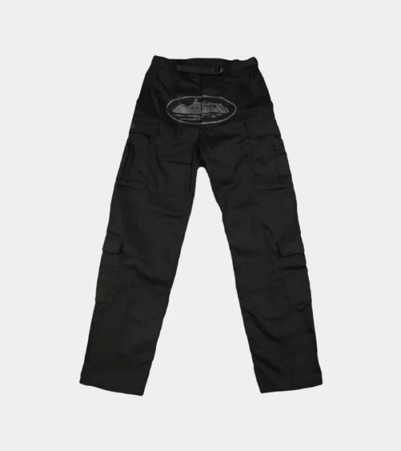 Black Corteiz Guerillazs Triple Cargos | 2789ZTRYU