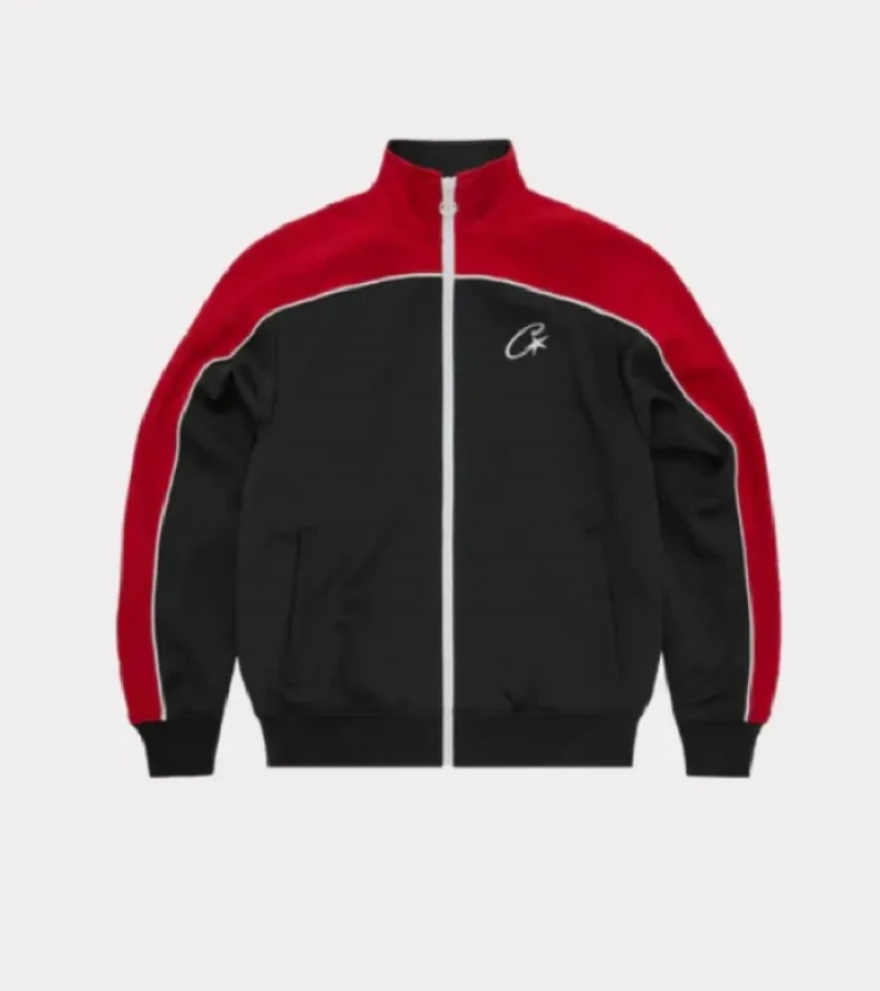 Black Corteiz Shotta Tracksuits | 1248SDGRN