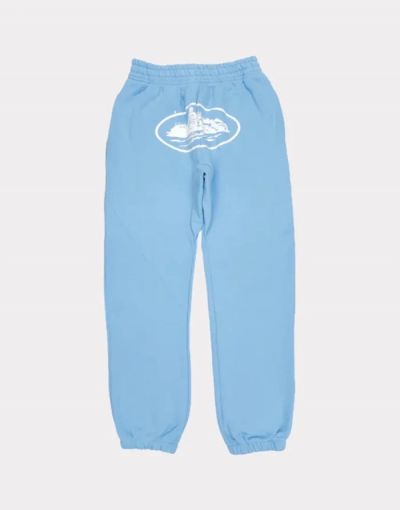 Blue Corteiz Og Alcatraz Joggers | 6429OTUXC