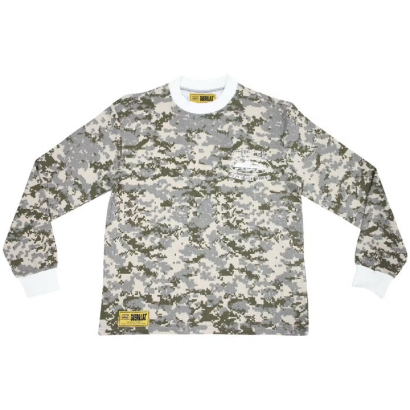 Camo Corteiz Alcatraz Sweatshirts | 6470CAFKN