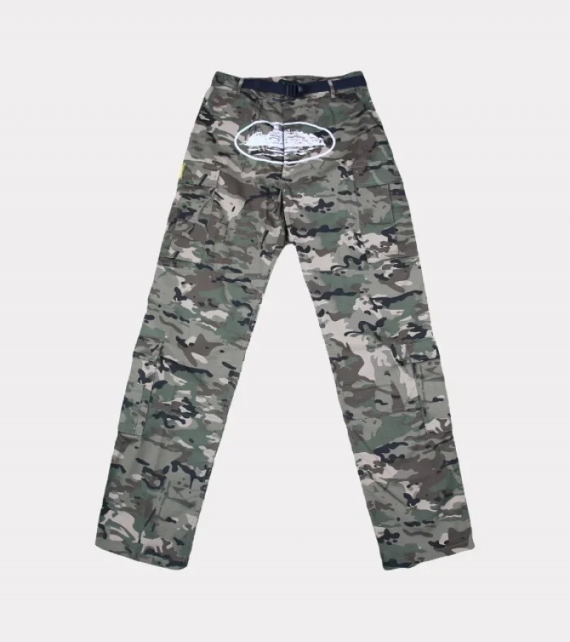 Camo Corteiz Guerillazs Dutty Camo Cargos | 9231OIWCE