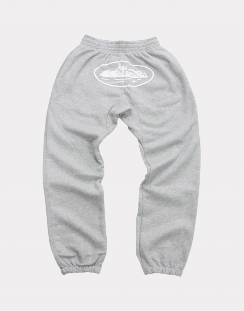 Grey Corteiz Og Alcatraz Joggers | 1867ZNAEV