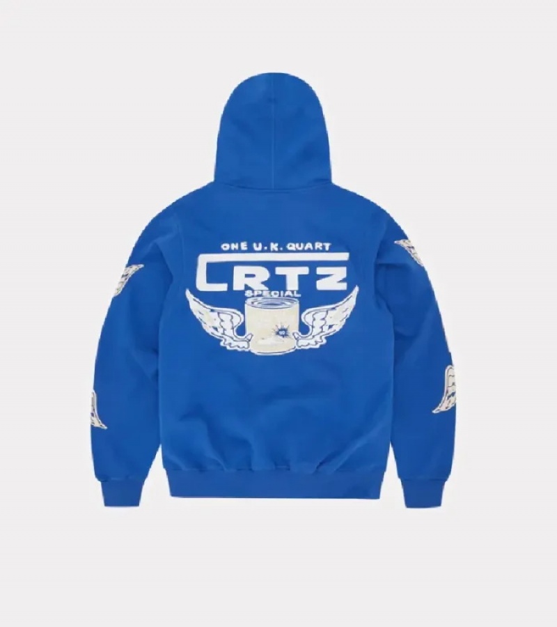 Royal / Blue Corteiz Gasolina Tracksuits | 6792XDTHA