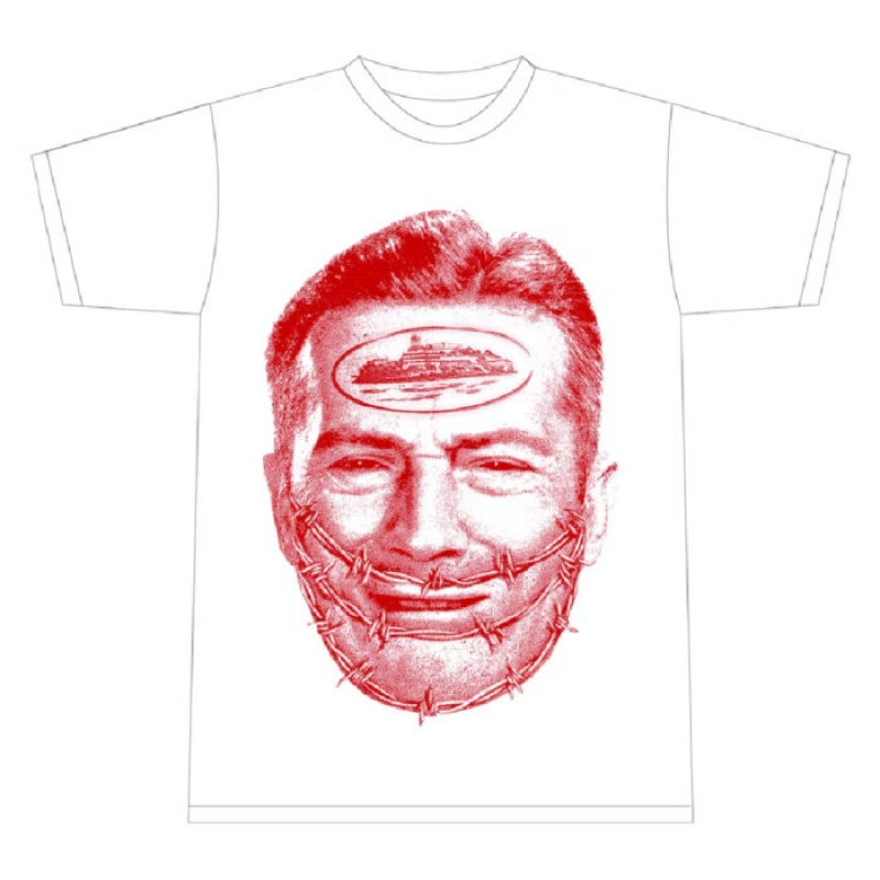 White Corteiz Dead Prezzy T-shirts | 2897QBTIL